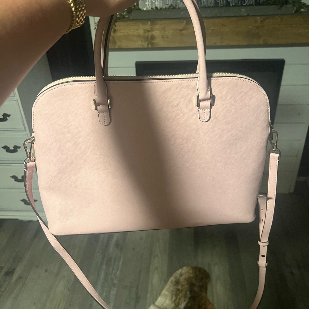 Kate Spade large satchel, can fit 15” laptop - Picture 2 of 6
